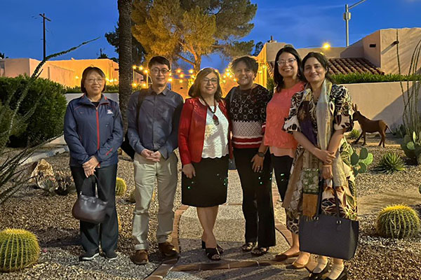 Malaysia group visits with Dr. Zhao Chen, Associate Dean for Research