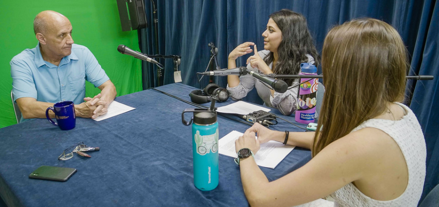 Dr. Richard Carmona interviewed by Sana Khan and Emily Maas for the first “Keeping Up With Public Health” podcast series. The new series focusing on pandemic response is conducted on Zoom.